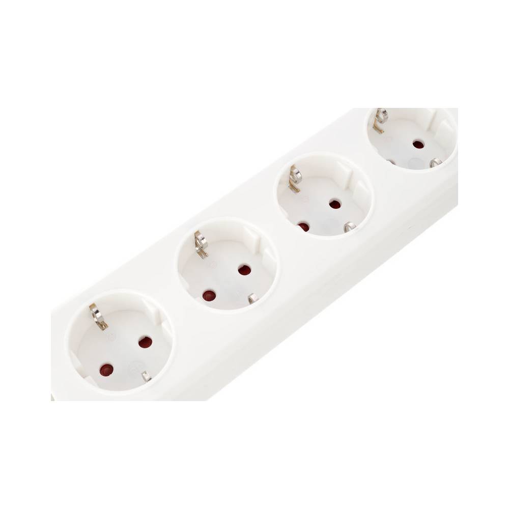 Brennenstuhl Bremounta stekkerdoos 6-voudig met veiligheidsschakelaar 3m wit