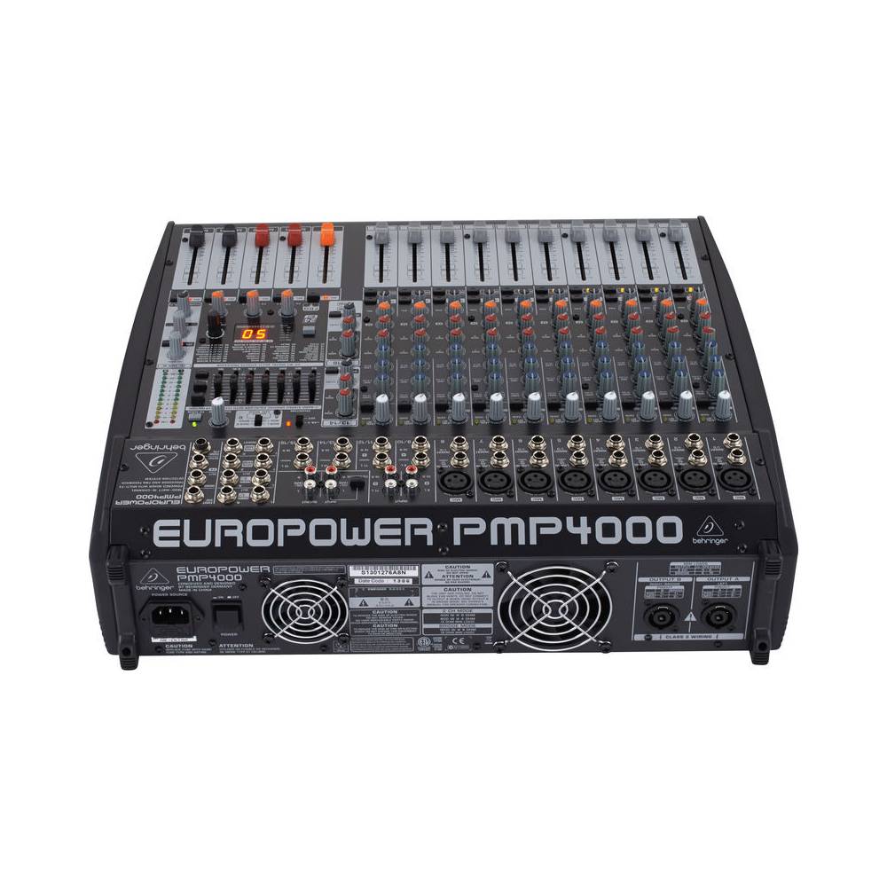 Behringer Europower PMP4000 powered PA en studio mixer