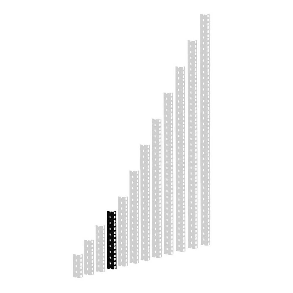 Adam Hall 61535B5 Heavy Duty Rack Strip zwart 5U