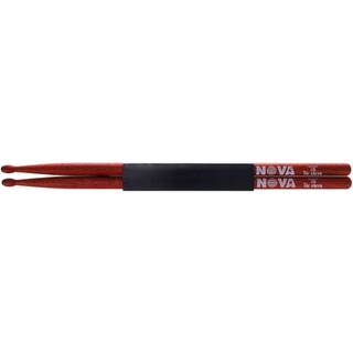 Nova by Vic Firth N2BR 2B drumstokken met houten tip, rood