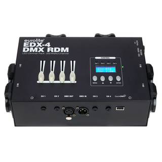 Eurolite EDX-4 DMX RDM LED dimmer pack