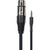 Yellow Cable K12-3 XLR female - 3.5mm TRS jack, 3m