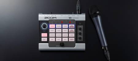 Zoom onthult de nieuwe V3 Multi-Effects Vocal Processor