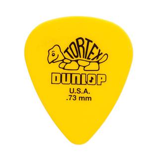 Dunlop Tortex Standard 0.73mm plectrum geel