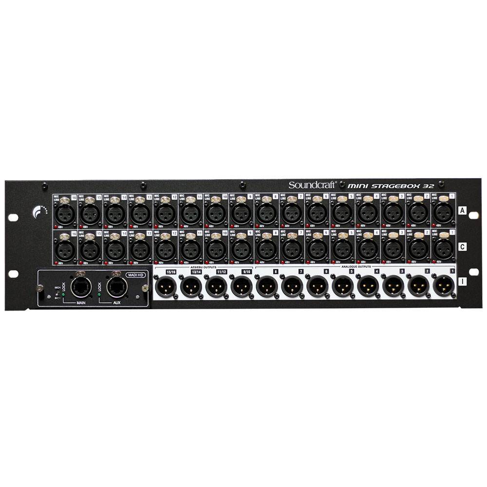 Soundcraft Mini Stagebox 32R digitale snake