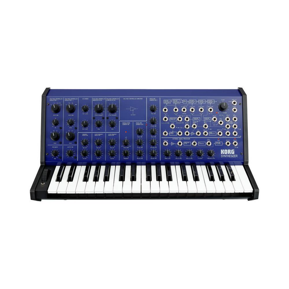 Korg MS-20 FS Blue analoge synthesizer
