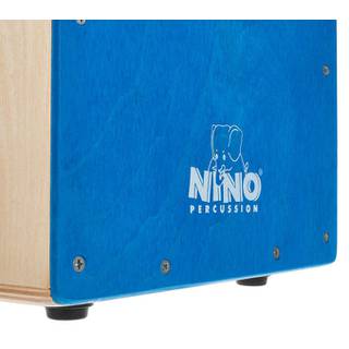 Nino Percussion NINO950B 13 inch cajon voor kinderen blauw