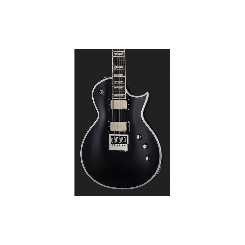 ESP LTD Deluxe EC-1000 EverTune BB Black Satin elektrische gitaar