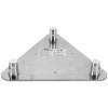 Duratruss DT 33-WPM baseplate male zilver