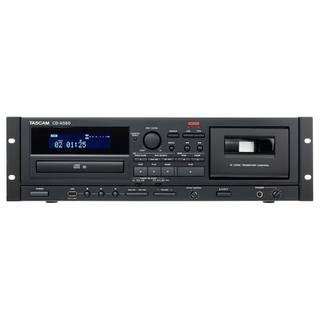 Tascam CD-A580 19 inch Cassette/CD/USB-mediaspeler & recorder 3U
