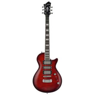 Hagstrom Ultra Max Special Sanguine Red Burst Limited Edition elektrische gitaar