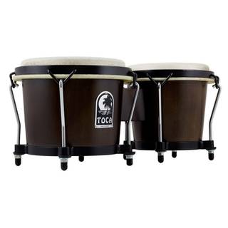 Toca 2100TOB Synergy Wood Bongos Tobacco