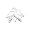 Showtec FT30 Driehoek truss 002 Hoek 60g