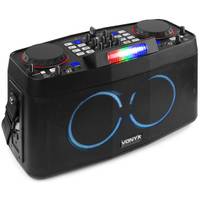 Vonyx CDP800 portable DJ station met dual Bluetooth