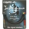 Klotz JBPSP030 Joe Bonamassa gitaarkabel met Silent Plug 3 meter recht