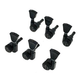 Graph Tech PRL-8341-B0 Ratio Electric locking stemmechanieken 3x3 met vintage buttons zwart