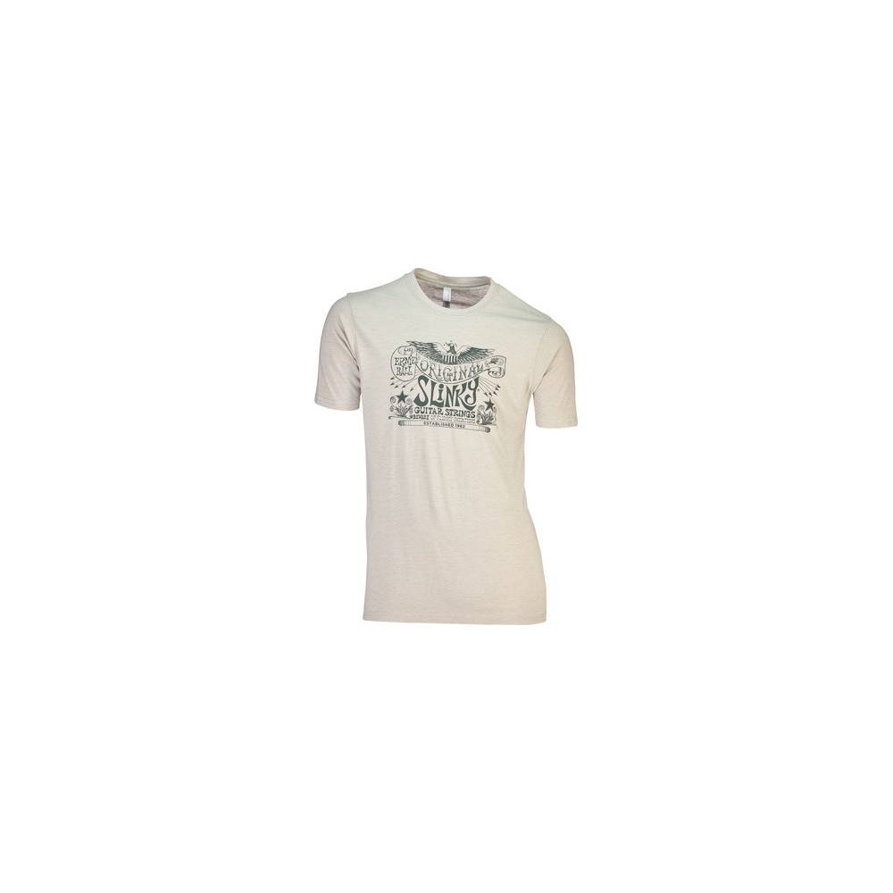 Ernie Ball Original Slinky L T-shirt zilver