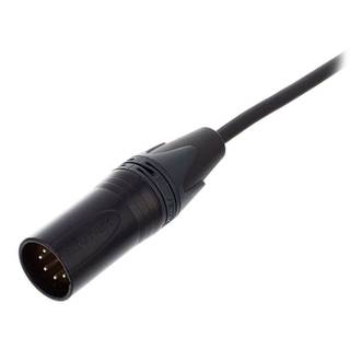 Cordial CDX5-1 DMX XLR male - XLR female 5-pins (3 aangesloten) lichtkabel 5m