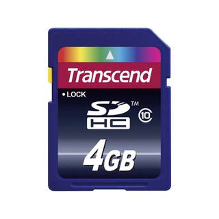 Transcend 4GB SDHC card (Class 10)