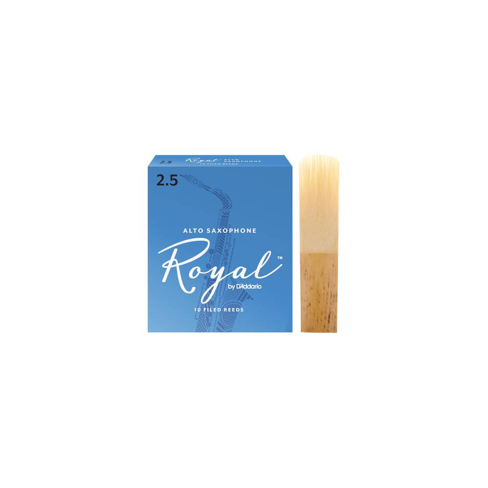 D'Addario Woodwinds RJB1025 Royal rieten alt-saxofoon nr 2.5