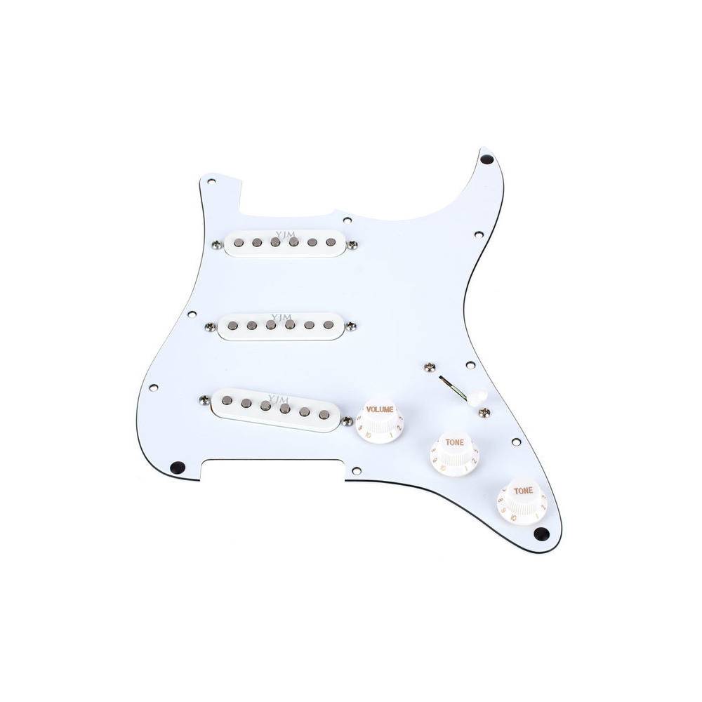 Seymour Duncan YJM Prewired Pickguard Set Off-White