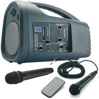 Audiophony Jogger60 mobiele speaker + 2 microfoons