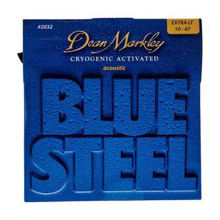 Dean Markley 2032 Blue Steel Extra Light 10-47 snarenset voor westerngitaar