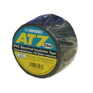 Advance AT7 PVC Tape 38mm 33m zwart
