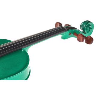 Stentor SR1401 Harlequin 4/4 Sage Green akoestische viool inclusief koffer en strijkstok