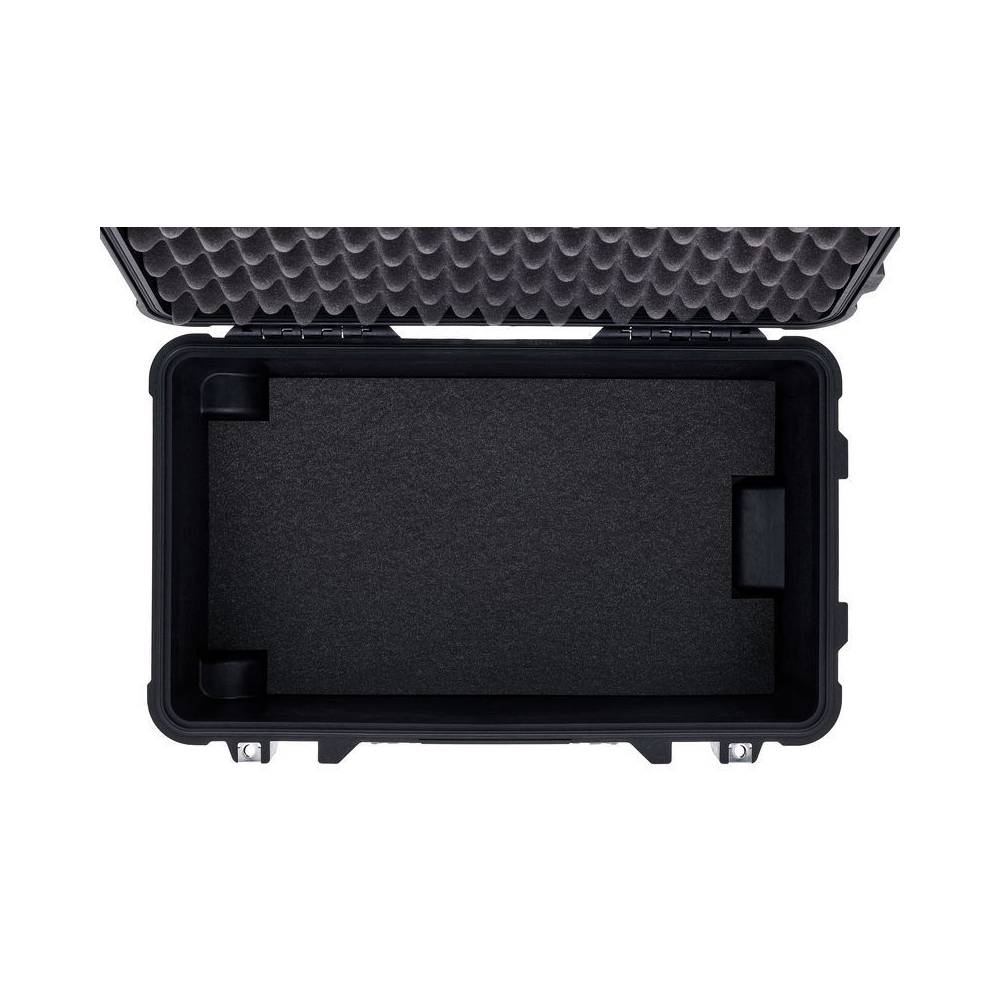 Peli 1510 BKF trolley zwart met schuim 501x279x193 mm