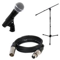 Shure SM58 SE zangmicrofoon met kabel en statief