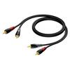 Procab CLA800/3 2x RCA male - 2x RCA male kabel 3m