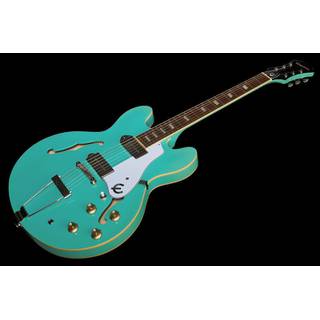 Epiphone Casino Turquoise semi-akoestische gitaar