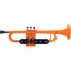 Cool Wind CTR-200 ABS Trumpet oranje met hoes