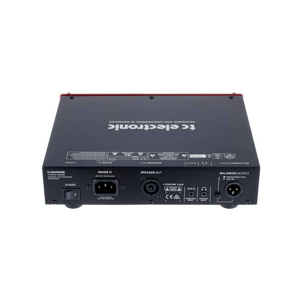 TC Electronic Thrust BQ250 basgitaarversterker top