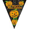 Funny Fashion 54337 vlaggenlijn 5 meter (10 vlaggen) Happy Halloween