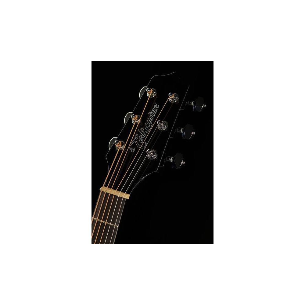 Takamine GF15CE-BLK elektrisch-akoestische westerngitaar zwart