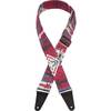 Fender Zion Strap Red Aztec gitaarband 2 inch
