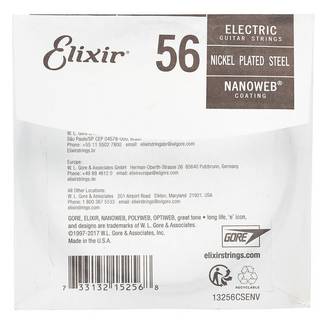 Elixir 15256 Nanoweb .056 losse snaar met coating