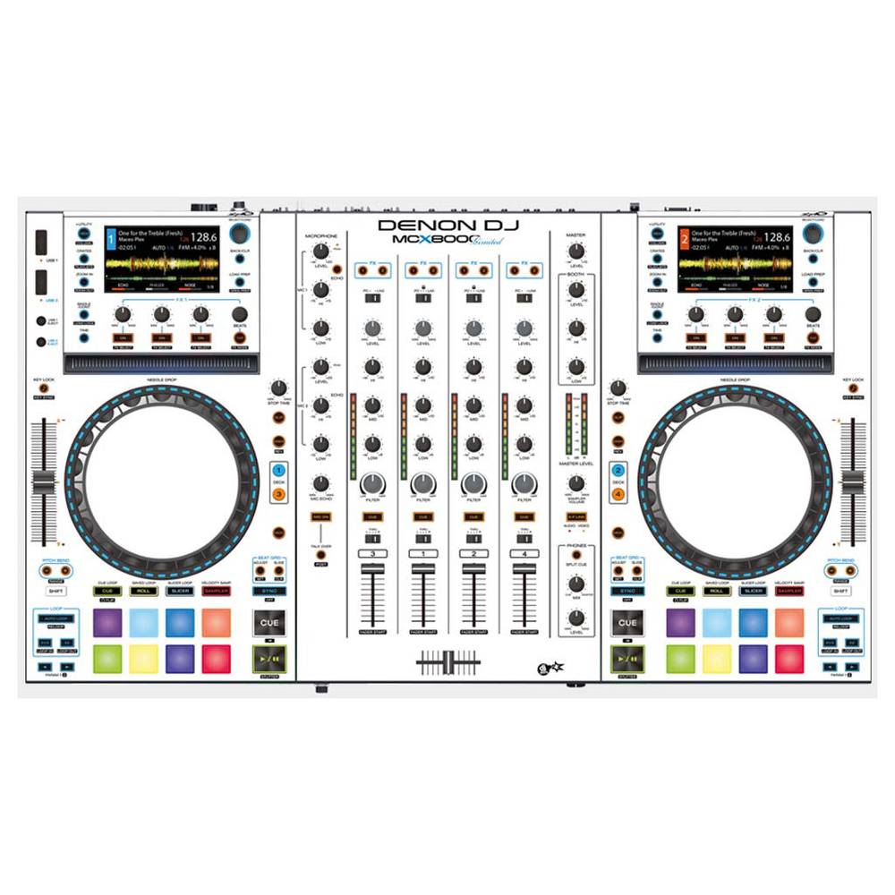 DJ-Skins Denon DJ MCX8000 Skin White