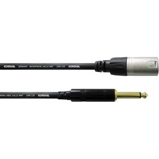 Cordial CCM10MP Intro verloopkabel XLR male - 6.3mm TS jack 10m