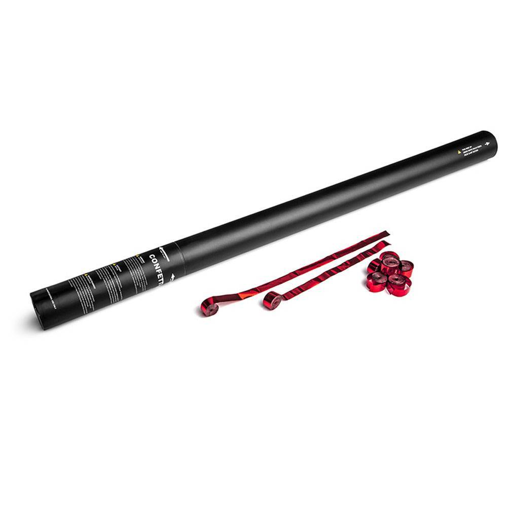 Magic FX Handheld Streamer Cannon 80cm Red Metallic
