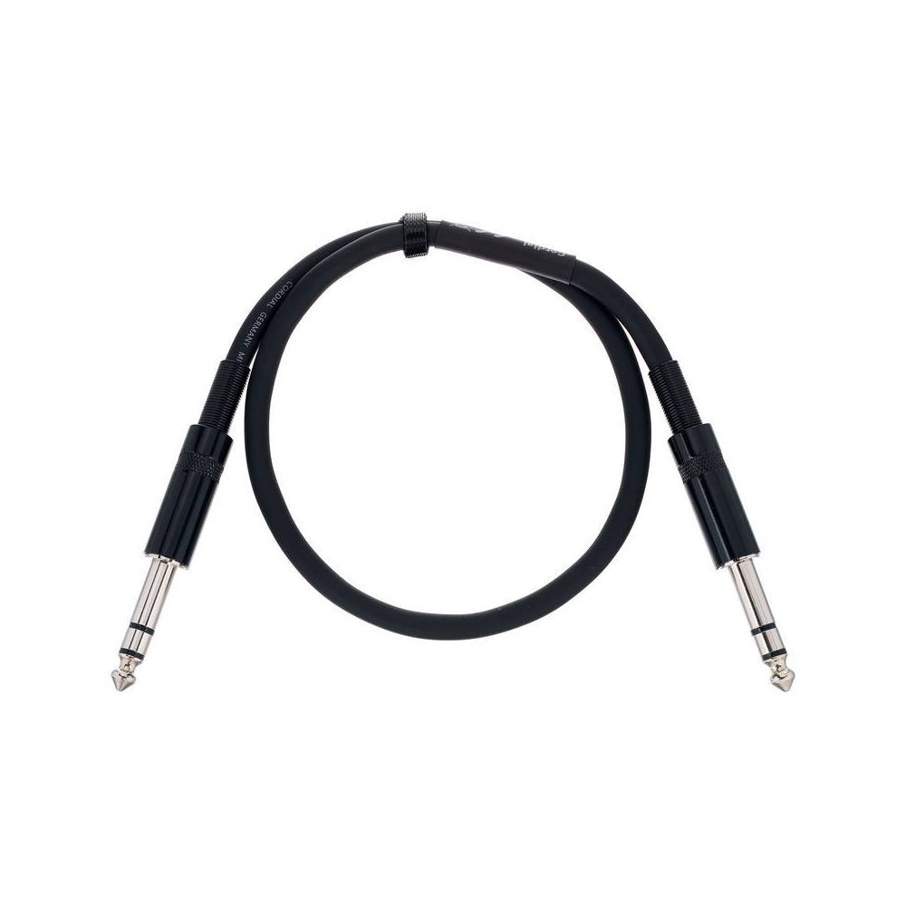 Cordial EM0.5VV Elements jack kabel 6.3 mm TRS jack 0.5m