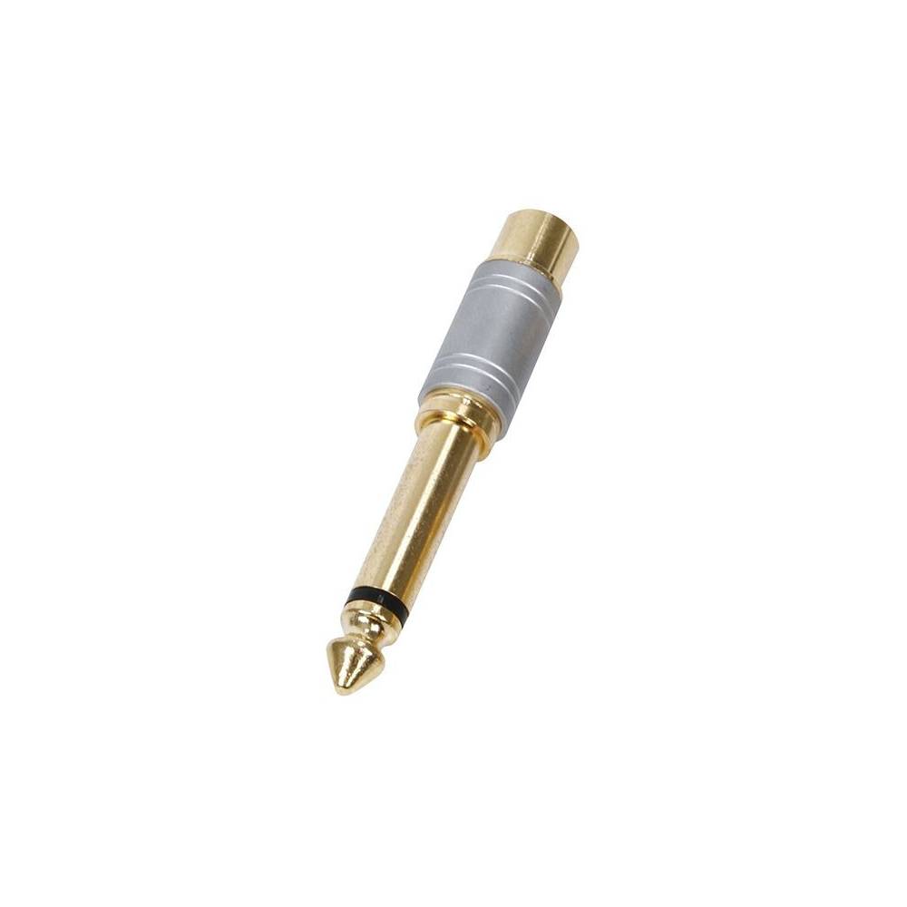 Valueline SAC-021 6.35 mm adapter plug tulp-jack
