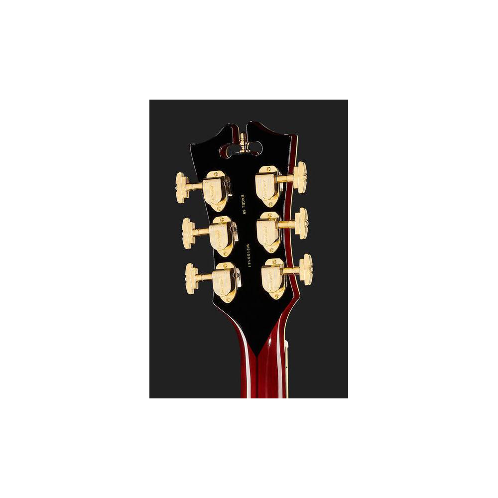 D'Angelico Excel 59 Viola semi-akoestische gitaar met koffer