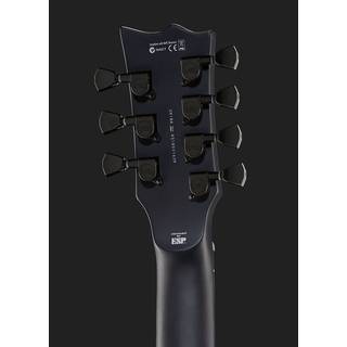 ESP LTD EC-257 Black Satin 7-snarige elektrische gitaar
