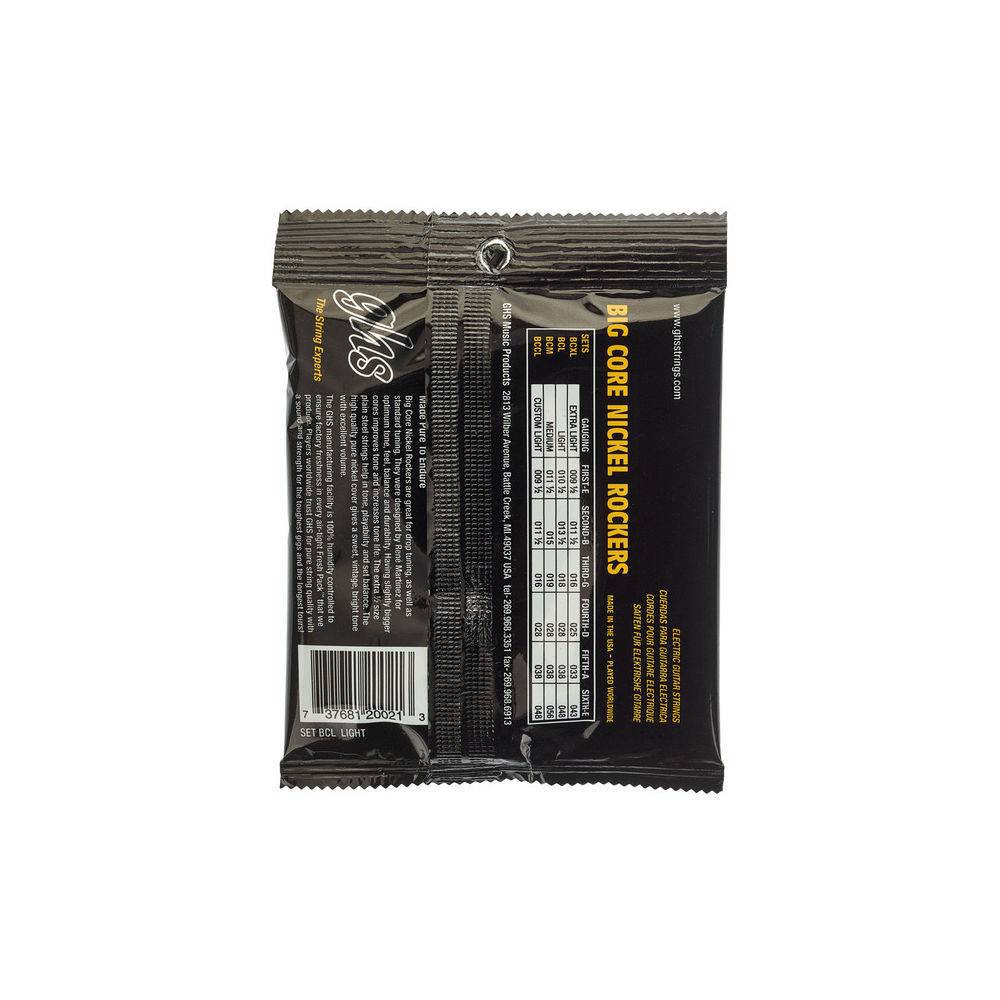 GHS BCL Big Core Nickel Rockers light snarenset