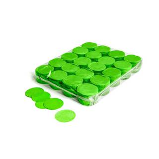 Magic FX confetti rond 55 mm bulkbag 1kg Light Green