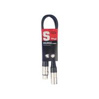 Stagg XLR-XLR Microfoon kabel 60 centimeter