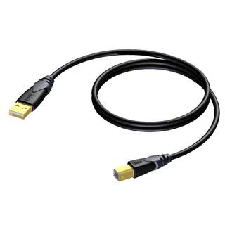 Procab CLD610/5 2.0 USB A male - USB B male kabel 5m